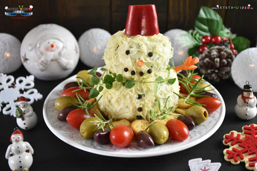 Aperitiv din Branza - Om de Zapada