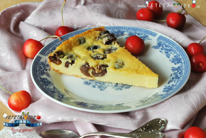 Clafoutis cu Fructe (Cirese)