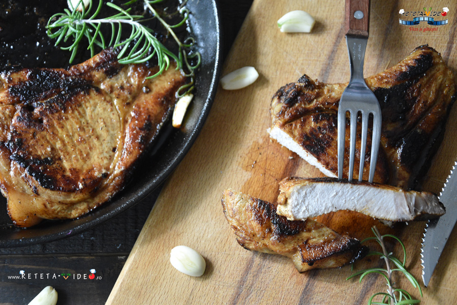 Cotlet de Porc la Tigaie