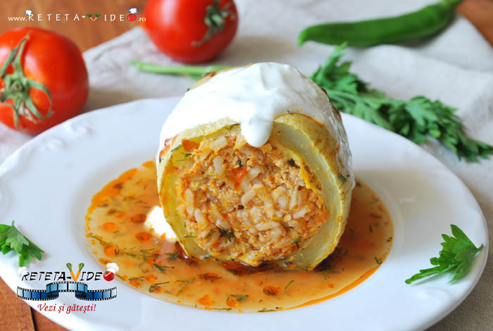 Dovlecei Umpluti cu Carne