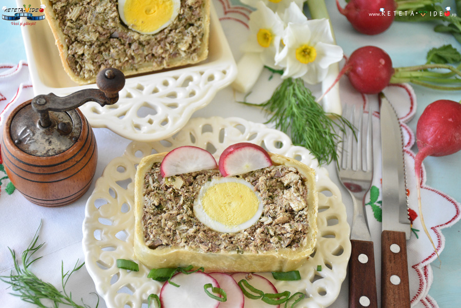 Drob de Ficatei si Piept de Pui in Aluat Fraged