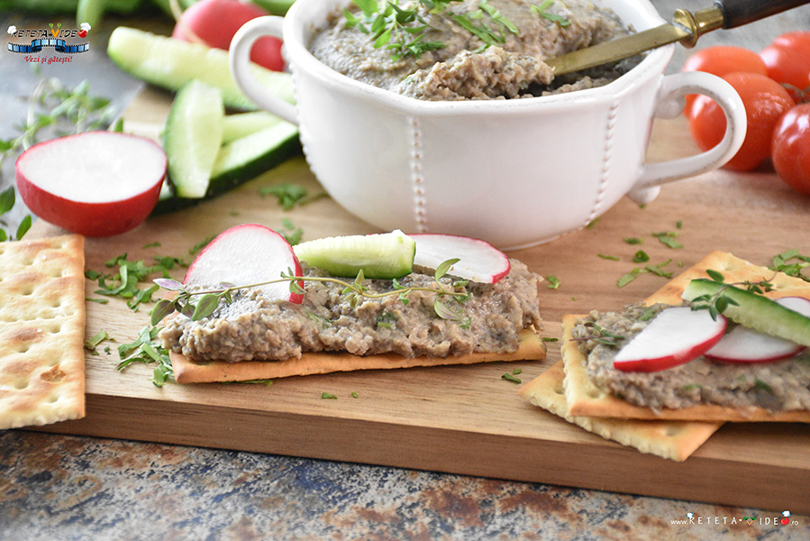 Pate de Post cu Ciuperci si Fasole Boabe