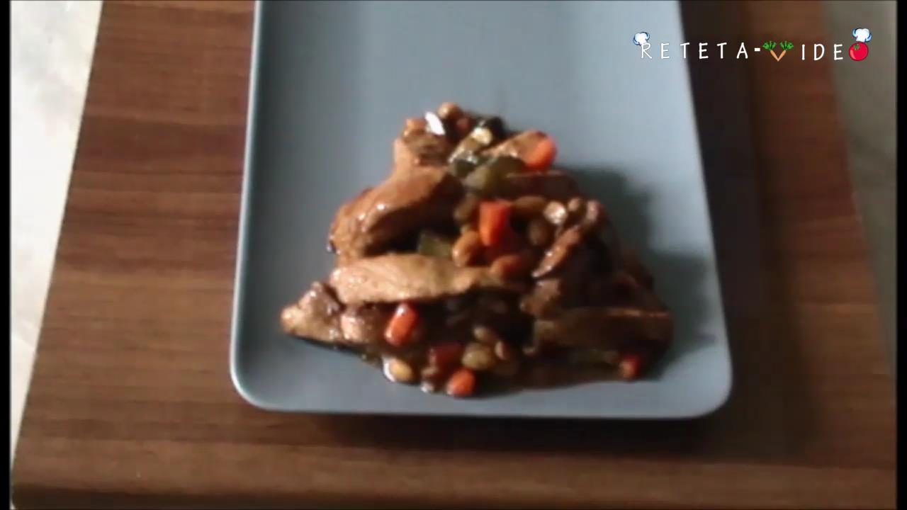 Porc cu Legume in Stil Chinezesc