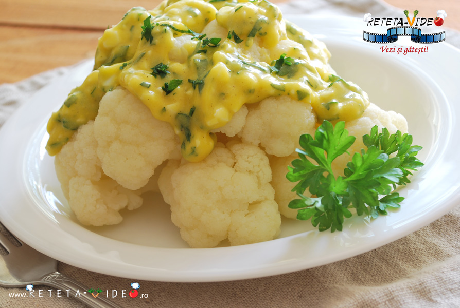 Salata de Conopida cu Sos Salata de Conopida cu Sos