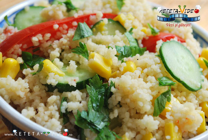 Salata de Cuscus (Couscous) cu Legume Salata de Cuscus (Couscous) cu Legume