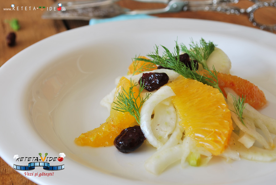 Salata de Fenicul si Portocale