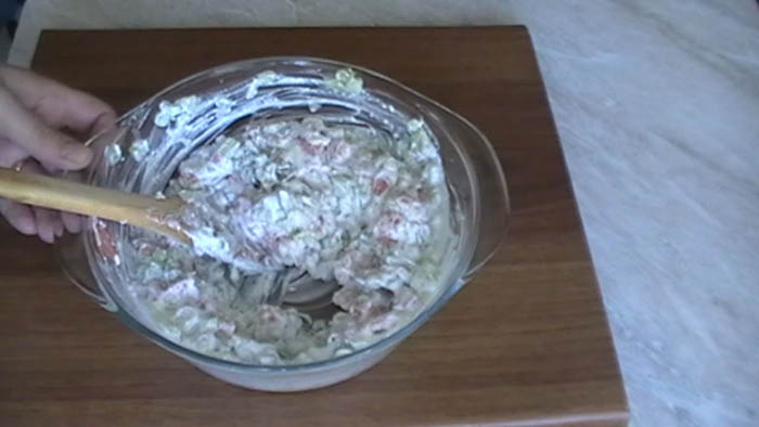 Salata de somon afumat cu iaurt