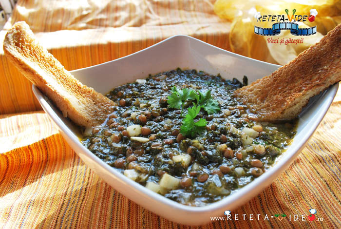 Supa de Spanac si Linte