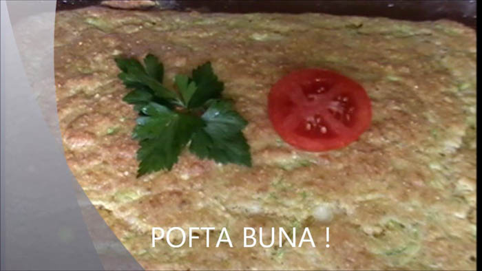 Tarta cu dovlecei si branza