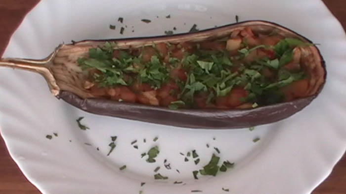 Vinete umplute cu legume